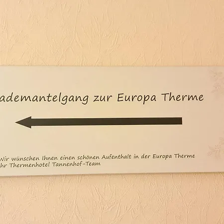 Thermenhotel Tannenhof - Ihr Wohlfuehl-hotel 4* Bad Füssing